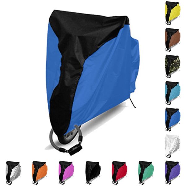 Acessórios Bicicleta impermeabilizada Capa de pó de pó Capa de bicicleta protetora UV para bicicleta ciclismo de bicicleta Ciclismo de chuva ao ar livre 4 tamanho s/m/l/xl