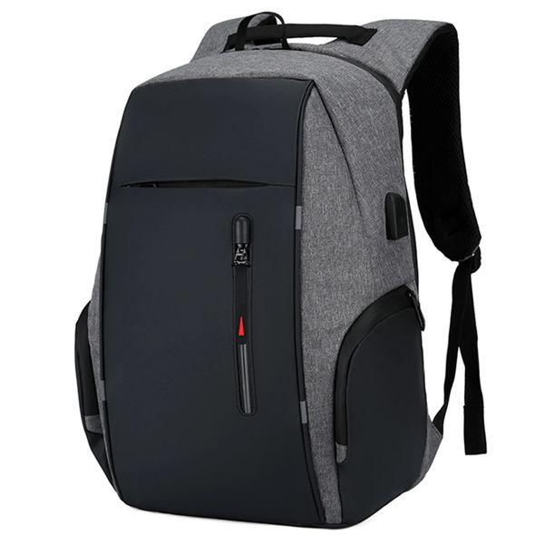 Laptop-Rucksack Ergonomisches Tragesystem für 17-Zoll-Tasche mit USB-Anschluss Wasserdichte Rucksäcke für den täglichen Bedarf 240308