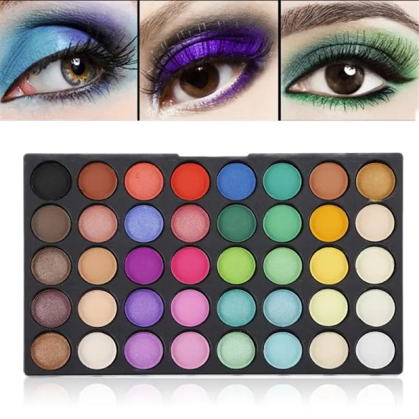 Schatten 120 Farben Augen Make -up Palette Schimmer Matt Glitzer Lidschatten Palette Professionelle Full Color Beauty Kosmetic Make -up Palette