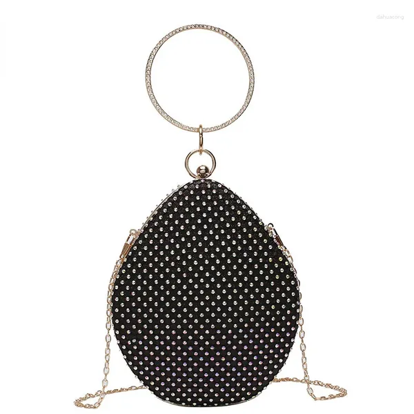 Abendtaschen Glänzende Braut Hochzeit Geldbörse Europäisches Design Tasche Frauen Luxus Diamanten Party Tag Cluthes Vintage Umhängetasche