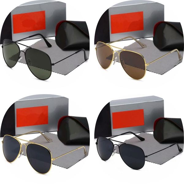 Klassische Sonnenbrille rund Frauen für Design Brillen Sonnenbrillen Männer Fashion Metal Designer Gold Rahmen Sonnenbrillen Lunette de Soleil Er