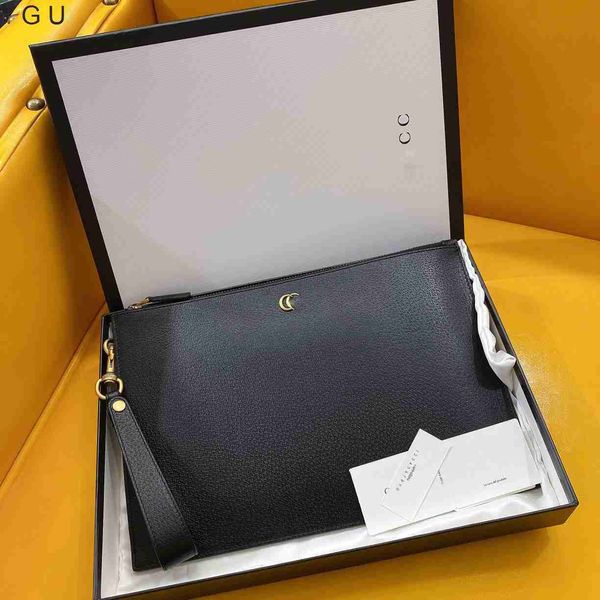 Handtasche Online Großhandel Einzelhandel Neue Kuqi Home Leder für Männer und Frauen Handgelenk Umschlag Tasche 523684