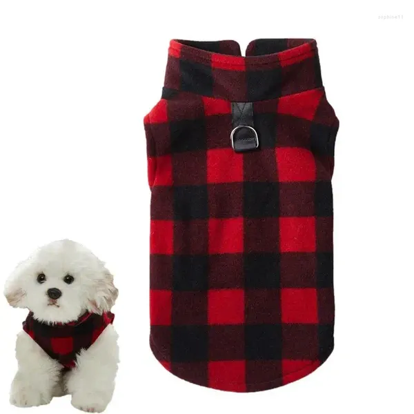 Abbigliamento per cani Gilet in pile Cappotto invernale spesso Vestiti caldi polari per gli amanti dei cani di taglia piccola e media