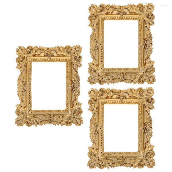 Frames 3Pcs Po Frame Props Decorative Resin Picture Retro Home DecorsHome, Furniture & DIY, Home Décor, Frames!