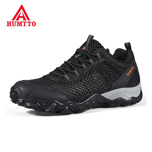 SCARPE HUMTTO Scarpe da trekking per esterni per escursioni traspirabili luminose di alta qualità Sports Trekking Coppie di scarpe da campeggio per campeggio per campeggio da campeggio per le scarpe da campeggio