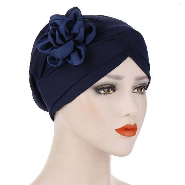 Lenços femininos eid al fitr lado flor bandana chapéu muçulmano cacto hairband fino suor faixas mulheres headbands praia cabelo grosso