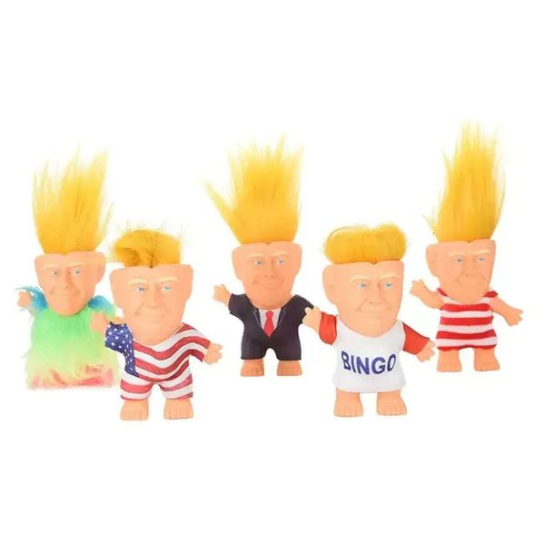 Горячая президентская модель США 10 см, модель Трампа, кукла-тролль, игрушки-трюки, доставка DHL