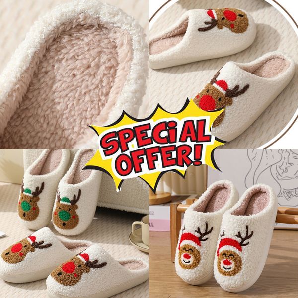 Pantofole in pelliccia con diapositiva di nuova qualità Sandali Home Sandali piatti pelosi da donna Infradito soffici GAI 36-45