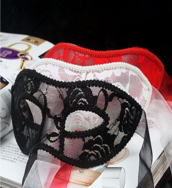 Venezianische Maskerade-Spitze-Damen-Männer-Maske für Party-Ball-Abschlussball-Mardi-Gras-Maske G7649210600