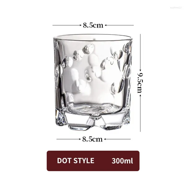 Weingläser, rotierendes Whiskyglas, altmodisch, zum Trinken von Bourbon-Cocktails oder Tee-Whisky