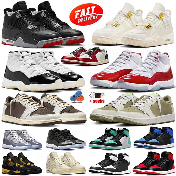 basketball shoes nike travis scott jordan 1 low jordan4s jordan 4s jordan11s  university blue air jordan 1 jumpman shoes jordan 1s jordan 5s 【code ：L】Big Size 13 Sneakers