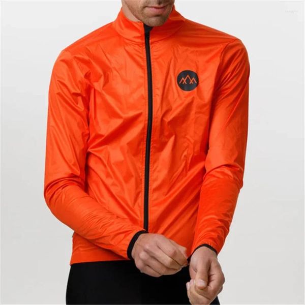 Jaquetas de corrida Candidatos andando de mangas compridas à prova de vento e à prova de chuva camisa masculina jaqueta bicicleta mtb uci jersey esporte top ciclismo colete