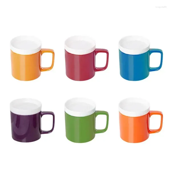 Tassen Teetasse mit Filterfunktion, getrennte Keramik-Blumenbecher-Ei, Teegeschirr, Tassen, Reisen, kreativ