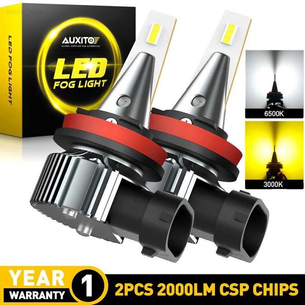 Outras luzes do carro AUTO 2 PCS H8 H11 LED Canbus 9006 HB4 PSX24W H10 H16 5202 LED lâmpada de nevoeiro PSX26W H27 881 880 LED DRL CSP luz de nevoeiro do carro 12VL204