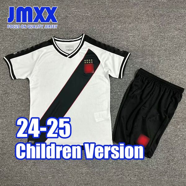 JMXX 24-25 Vasco da Gama Bambino Maglie da calcio Kit Kid Uniformi Jersey Maglia da calcio 2024 2025 Top e pantaloncini Versione per bambini
