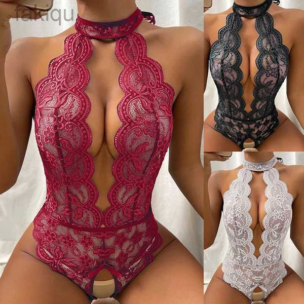 Sexy conjunto lenceria erótico mujer sexi trajes sexy bodysuit sutiã aberto crotchless roupa interior sexy lingerie rendas babydoll roupas eróticas 24322