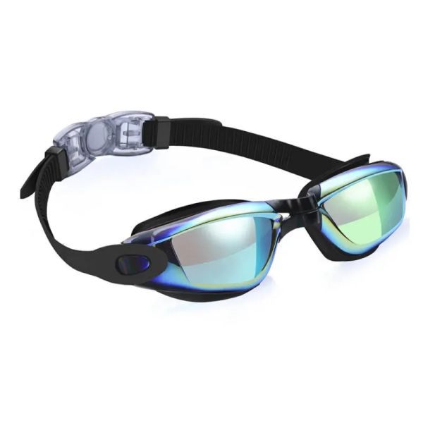 Brille Schwimmen Antifog UV-Kappen Professionelle Sile Schwimmbrille Fall Nase Ohrstöpsel Für Kinder Männer Frauen Tauchen Brillen 240112 Drop Delive Dhzjc