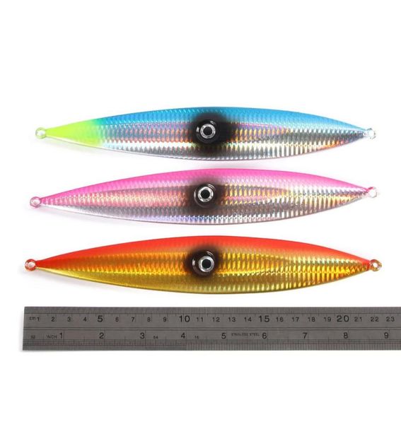 Hengjia 3pcs 200g 250g 300g 350g Metal Kurşun Jigs Balıkçılık Cazibesi Deniz Yatma Yemleri Wobbler Pike Bass Isca Pesca Derin Su Balıkları T2031923