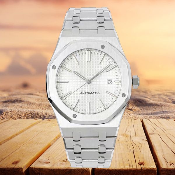 Mens Watch Designer Watches Fashion Saatler 41mm 8215 Otomatik Hareket Safir Aydınlık Su Geçirmez Katlanır Toka Çiftleri Stil Klasik Bilek Swatches Kutu