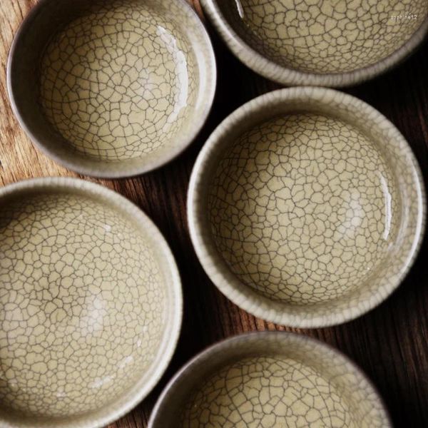 Set da tè | Manuale Single Master Cup Longquan Porcellana Celadon Piccolo campione di tè tramandato da Brother Kiln