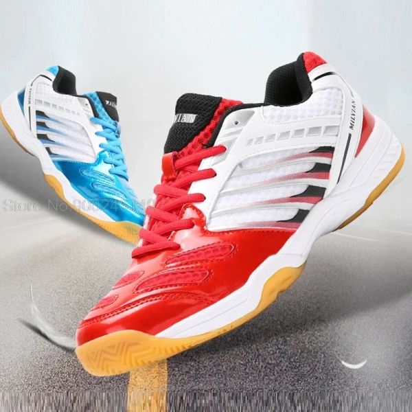 Schuhe Männer Stabilität Volleyball Schuhe Antislippery Tisch Tennis Schuhe Männliche Leichtgewichtsweicher Sporttrainer Training Badminton Sneaker