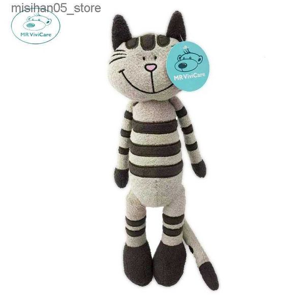 Bambole di peluche Mr. ViviCare Gatto Peluche Piccolo Morbido Simulazione Riempimento per bambini Giocattolo animale Per bambini Foto carine Puntelli Compleanno per ragazze Q240322