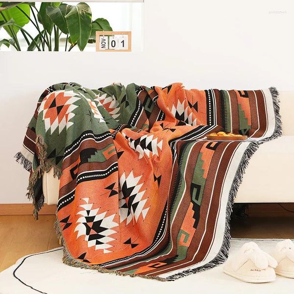 Coperte Bohemian Lusso Decorativo Divano Coperta Copriletto Sul Letto Copri Asciugamano Plaid Arazzo da Parete Tovaglia