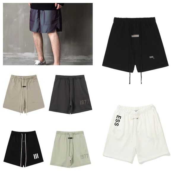 2024 Herren-Shorts, Essentials-Shorts, Designer-ESS-Kleidung, lässige Sommer-Board-Damen-Shorts, luxuriöse Baumwolle, lässig, lockerer Briefdruck, Essentialshorts-Sporthosen