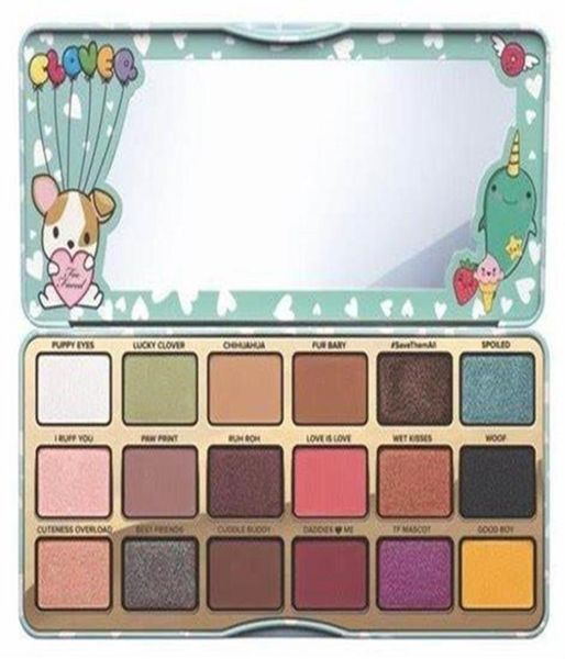 A Clover A Girls Friend Eye Shadow Palette Palette di ombretti 18 colori DHL 288a6912581