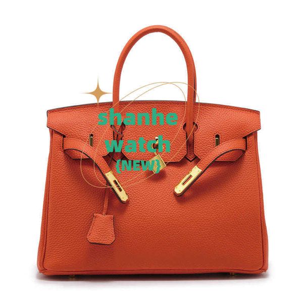 Borsa tote originale 2024 nuova borsa temperamento in pelle bovina con strato superiore con motivo litchi con vera pelle per borse da donna borsa di grande capacità