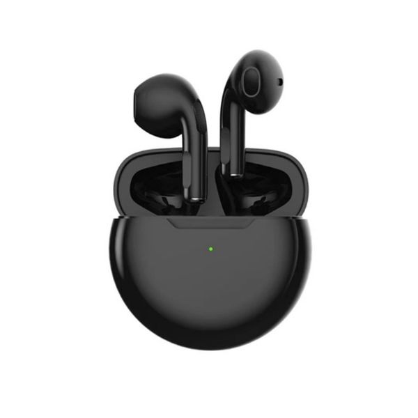 Pro 6 TWS Drahtlose Kopfhörer mit Mikrofon Fone Bluetooth In Ear Kopfhörer Sport Ohrhörer Laufen Pro6 Headset für Huawei IPhone Xiaomi Mobile Smartphone Dropshipping