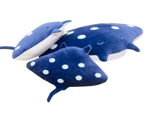 Simpatico cartone animato Mobula giocattoli di peluche Raggi volanti Animali di peluche Giocattoli Manta Ray Dolls LJ2011263861459