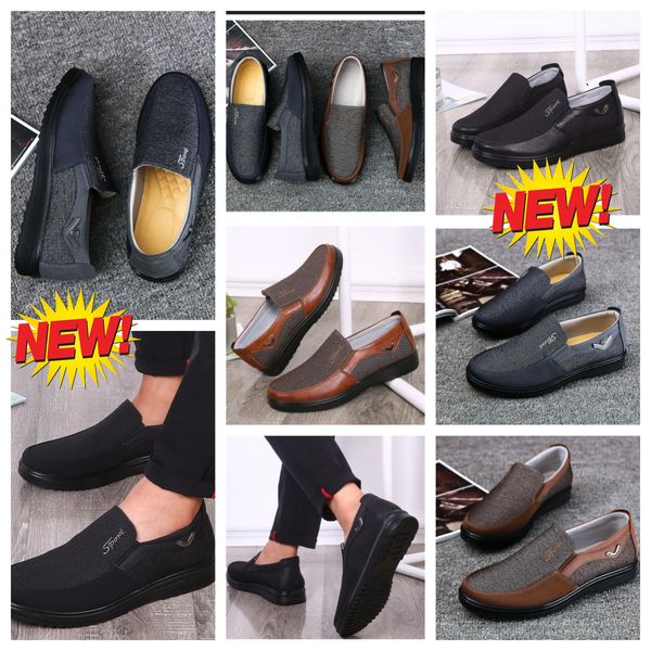 Modell Formal Designer GAI Man Blacks Schuhe Point Toes Party Bankett Anzug Herren Business Heel Designer Atmungsaktive Schuhe EUR 38-50 Softs