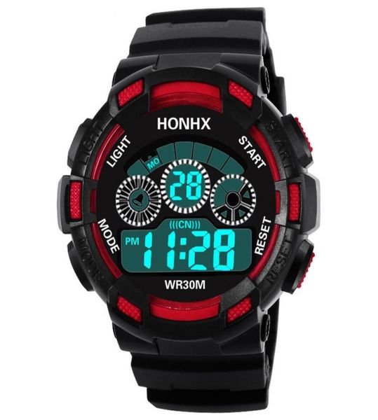 Crianças relógio meninos vida à prova dwaterproof água digital led esportes relógio crianças alarme data relógio presente reloj digital hombre reloj deportivo1750565