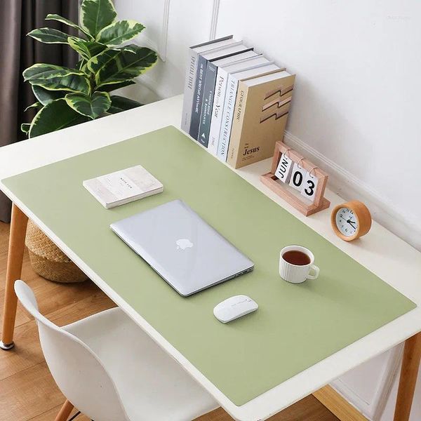 Tischdecke, Leder, Computer-Schreibtischmatte, umweltfreundliche Lerntischdecke