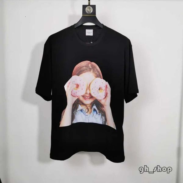 Desiger Shirts Adlv Die hochwertigsten T-Shirts Korea Fashion Brand Adlv Teddybär Kurzarm Donut Mädchen T-Shirt Paar Half Sweep Größe 11 Dieo 9 MPTM 9689