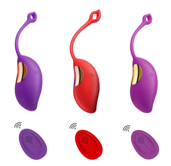 Massageartikel Upgrade USB wiederaufladbares Vibrationsei GSpot Massagegerät Sexspielzeug für Frauen Drahtlose Fernbedienung Vaginal Eng Exer9429786