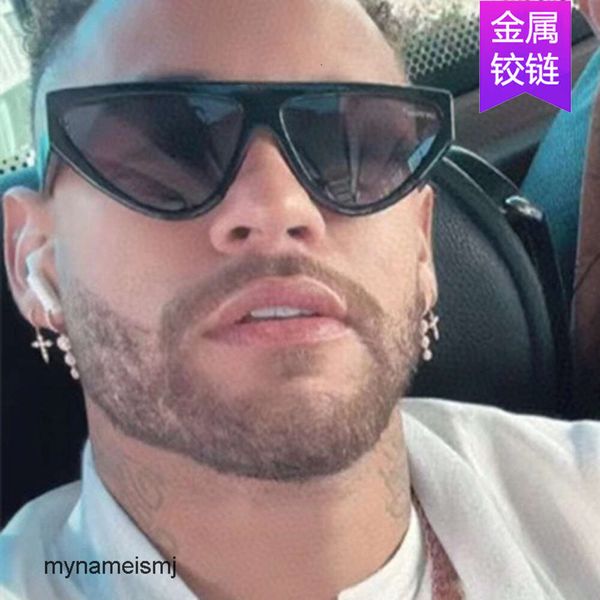 Треугольные солнцезащитные очки «кошачий глаз» Neymar в одном стиле, новинка 2023 года, модные солнцезащитные очки, устойчивые к ультрафиолетовому излучению