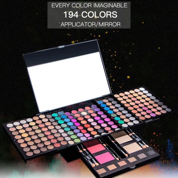 Ombretto 54/120/194 colori Gliltter Eyeshadow Palette Toni della terra Matte Shimmer Shine Nude Eye Makeup Pallet Kit Cosmetici Donna Shadow