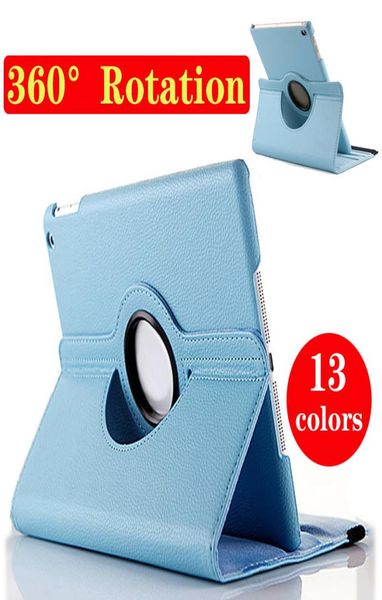 Custodia Tablet PC per iPad Custodia intelligente con rotazione a 360 gradi Custodia in pelle PU per iPad Air2 per iPad56mini4 Retina 4359842