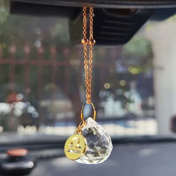 Cristallo Suncatcher Costellazione Arcobaleno Vetro Sole Auto Appeso Decorazione Finestra Giardino Luce solare Catcher Prism0621 Catcher light