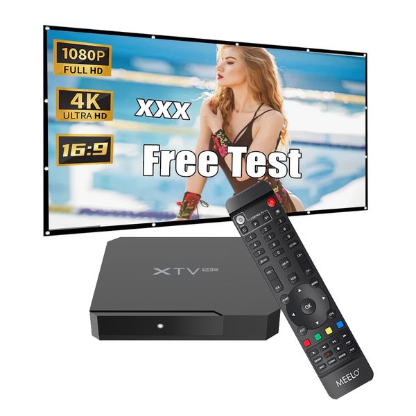 Crystal OTT livego Novo decodificador Android 11 XTV SE2 lite 2 GB + 8 GB S905W2 minha plataforma on-line de TV Smart TV Box Nordic XTV pro Europa armazém teste gratuito