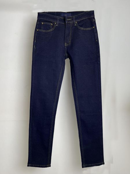 24 Jeans Mens Tasarımcı Nakış Baskı Moda Sıradan Küçük Ayaklar Uzun Pantolon Beyaz yaka harfli Pantolon Grafik Dokuz Çeyrek Pantolon İnce Fit Denim Pantolon