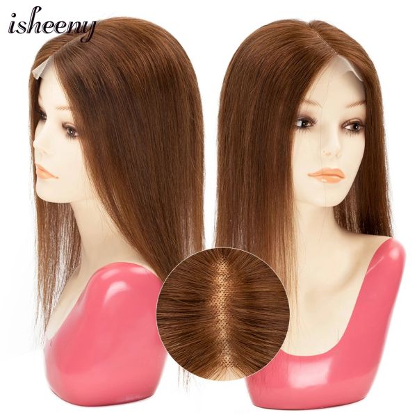 Toppers Human Hair Topper Perücke 10 