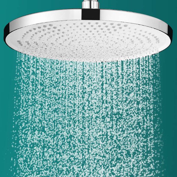 Nuovi accessori per il bagno con soffione doccia a LED ad alta pressione a pioggia di grandi dimensioni da 9/10 pollici