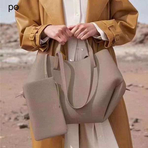 Borsa ad ala promozionale dei produttori di borse a mano da donna Borsa a deformazione P piccola borsa da donna in vera pelle di marca francese di nicchia