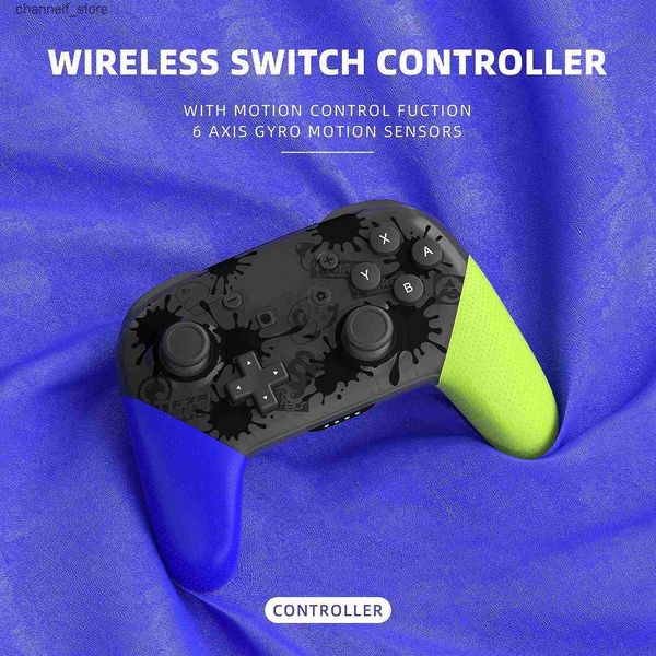 Controladores de jogo Joysticks Switch Joy Pad Joy Joy Joy Contras OLED Joyces Controlador sem fio Joystick Bluetooth Gaming Boardy240319