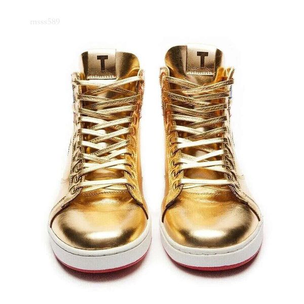 2024 Sneakers T Scarpe casual da basket The Never Surrender High-tops Designer 1 TS Gold Custom Men Outdoor Sneakers Comfort Sport Trendy Lace-up Outdoor con