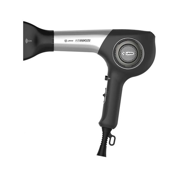 Secador de cabelo profissional JMW AIR Storm - Cerâmica iônica, leve, silencioso, baixo ruído, durável, secador silencioso, melhor potência de 1600 W para secagem rápida