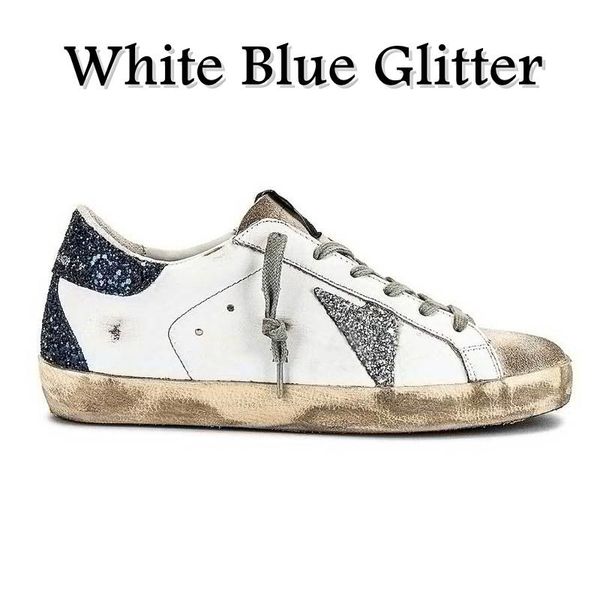 Scarpe firmate Classico Do-vecchio stile sporco Alta qualità Donna Uomo Sneakers di marca di lusso Paillettes Scarpe basse leopardate Argento Glitter vera pelle scamosciata Scarpa qws